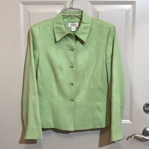 Talbots Ultra Suede Jacket Size 8